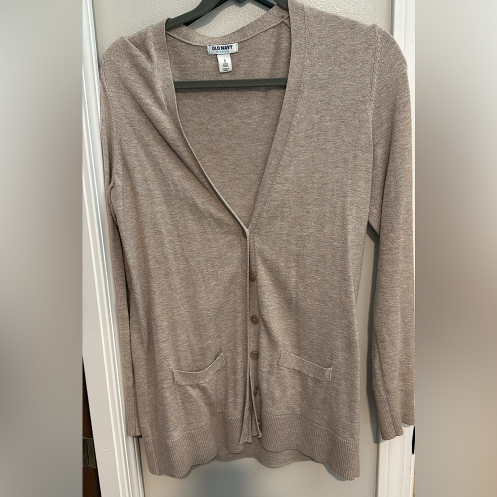 Old Navy Oatmeal Cardigan